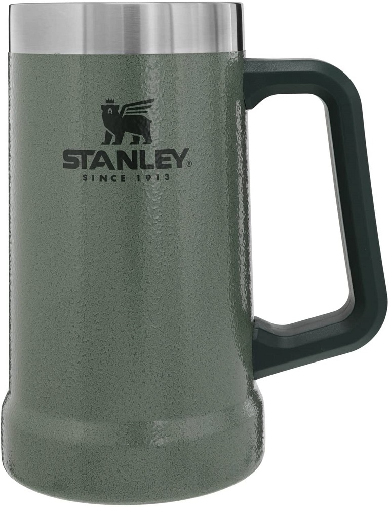 Manija Stanley Adventure Big Grip Beer Stein 709ml - Hammertone Green